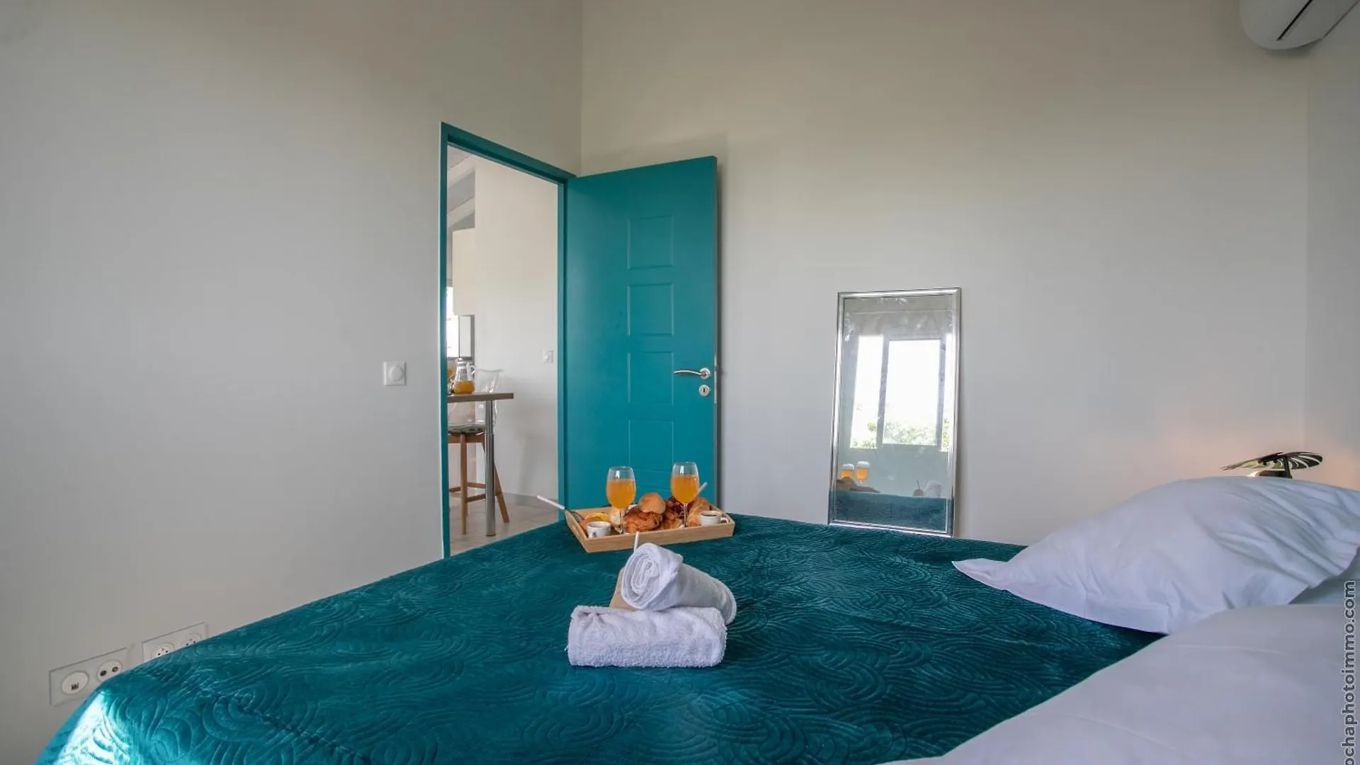 Villa Gosier T3- Vue Nature - Romantique Le Gosier  Apartament Le Gosier (Grande-Terre)