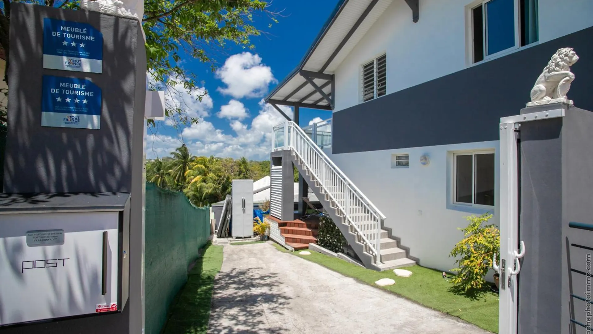 Apartament Villa Gosier T3- Vue Nature - Romantique Le Gosier  Gwadelupa