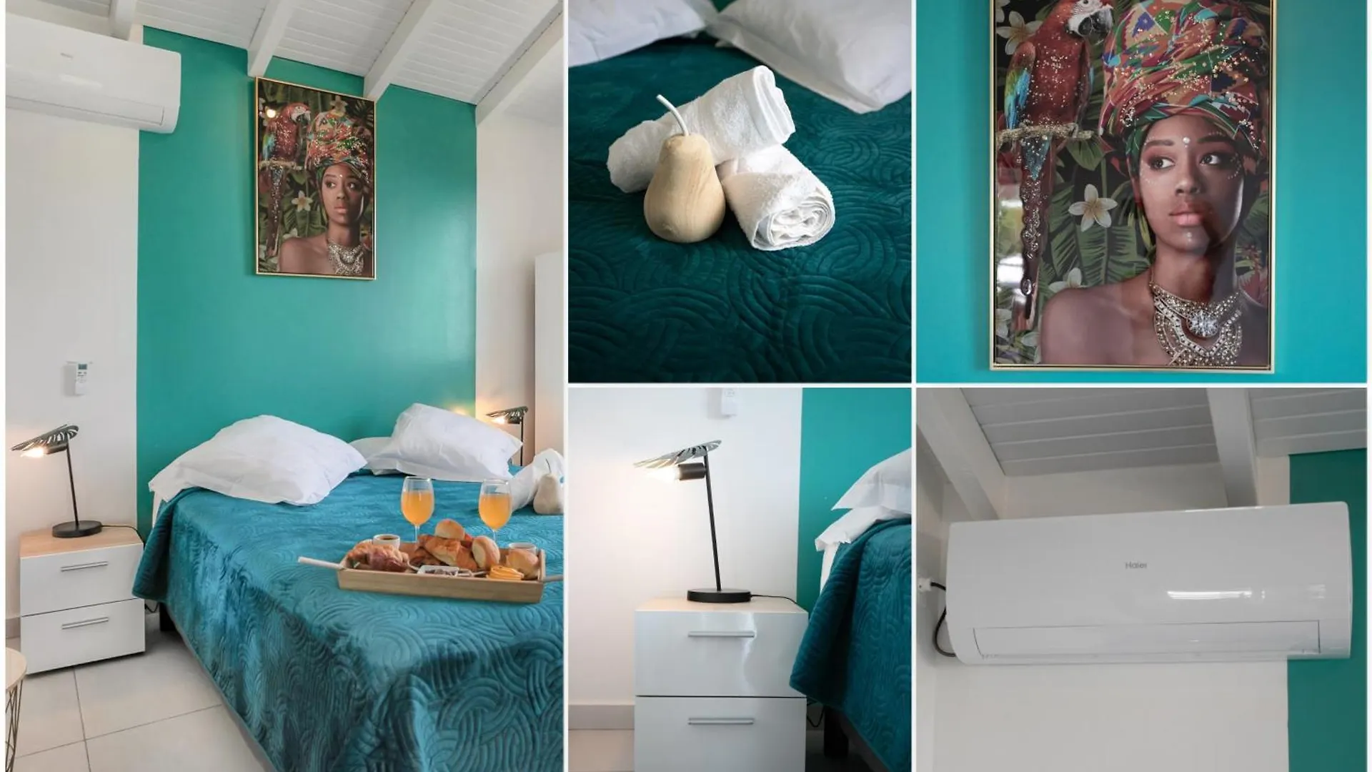 Villa Gosier T3- Vue Nature - Romantique Le Gosier