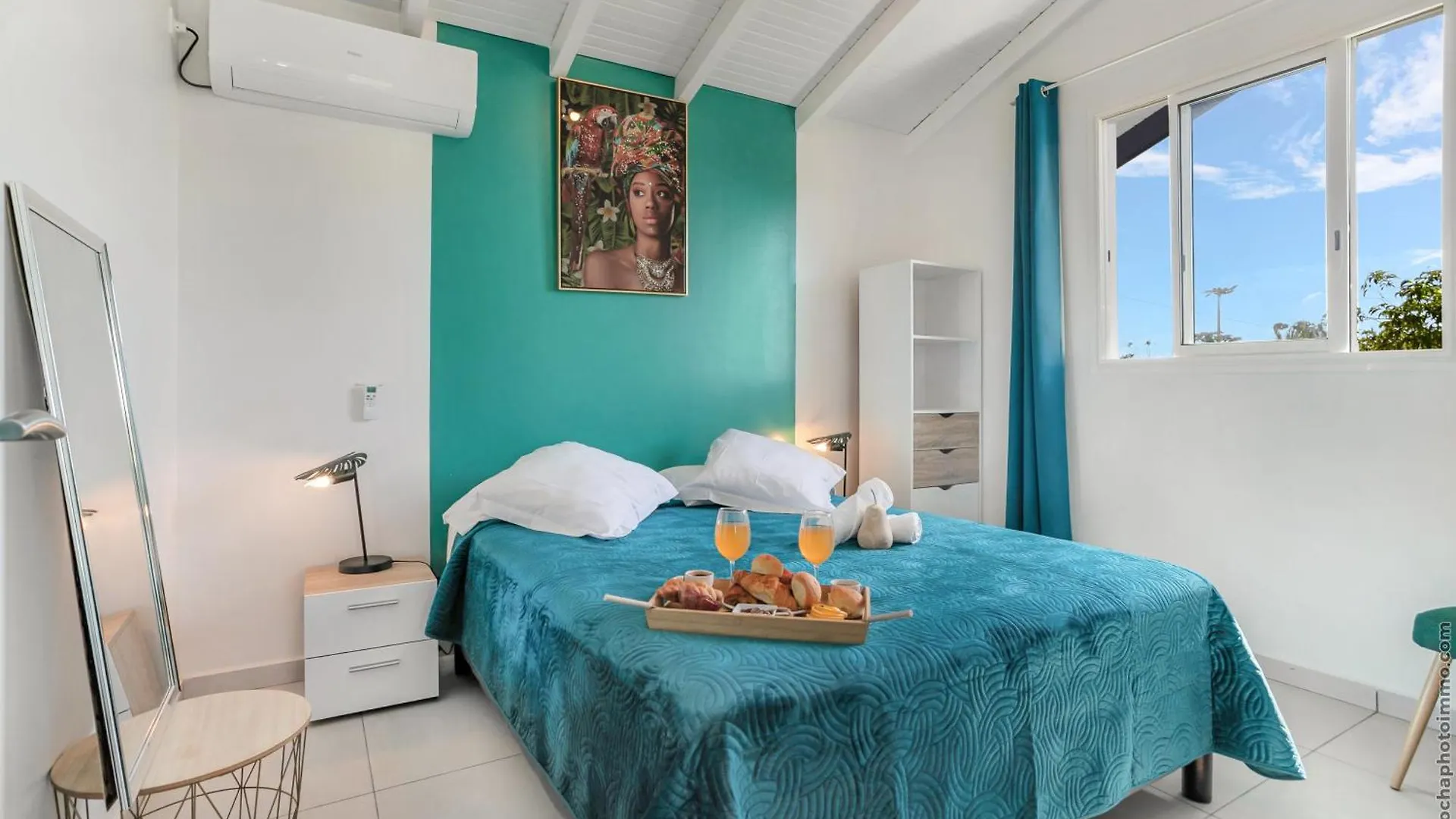Apartament Villa Gosier T3- Vue Nature - Romantique Le Gosier