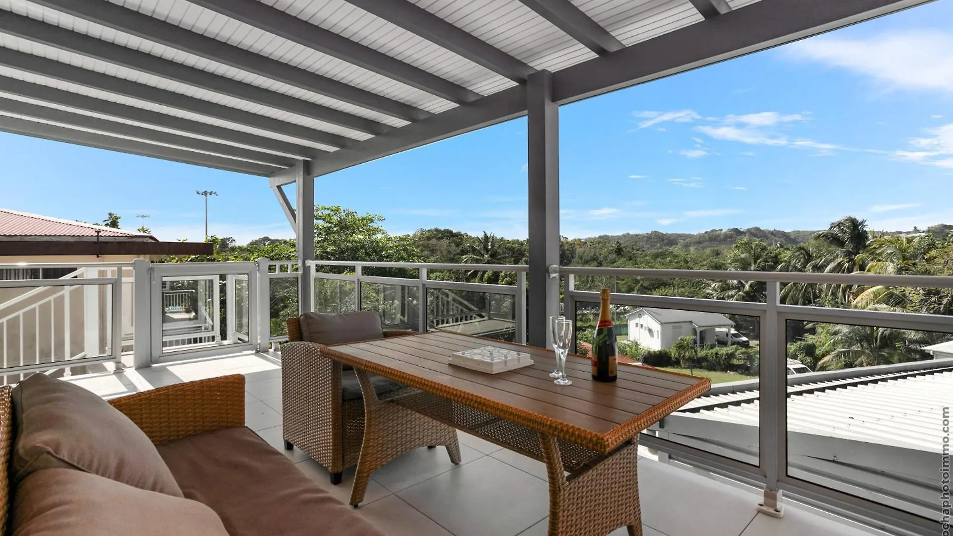 Villa Gosier T3- Vue Nature - Romantique Le Gosier